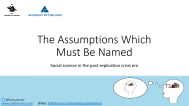 misleading assumptions 1st slide